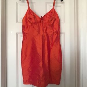 Orange Cami Dress